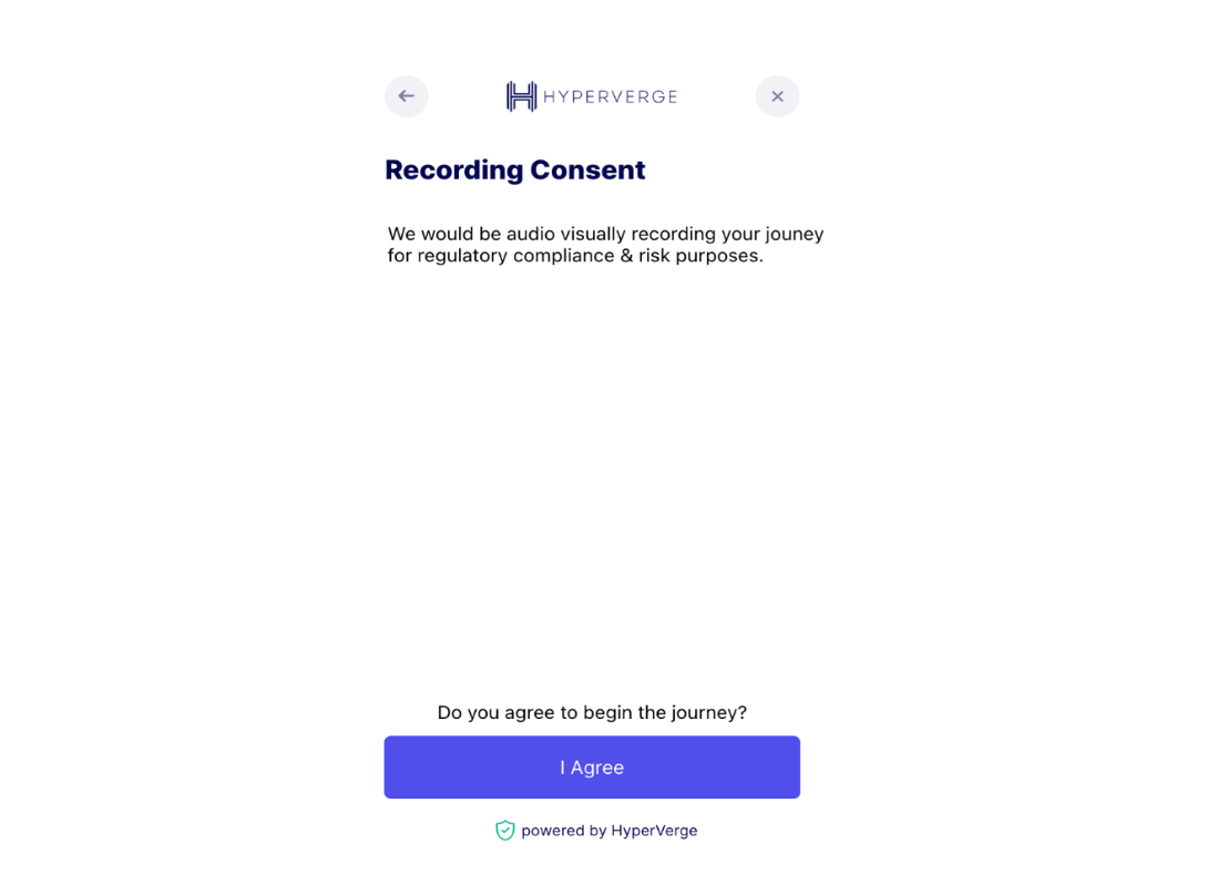 Recording Consent